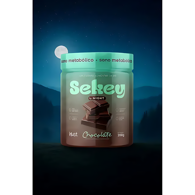 Sekey Night Sleep & Metabolism Powdered Supplement - Chocolate - Vegan & Gluten-Free - Buy now at MKPBR.COM - Worldwide Shipping