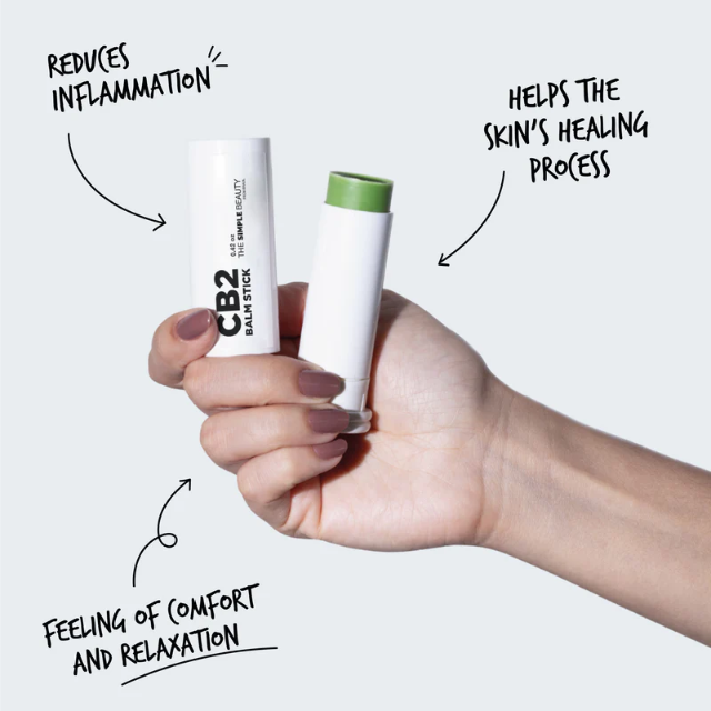 Simple Organic CB2 Balm 12 g Hydrating Comfort Stick – Buy now at MKPBR.COM – Worldwide Shipping