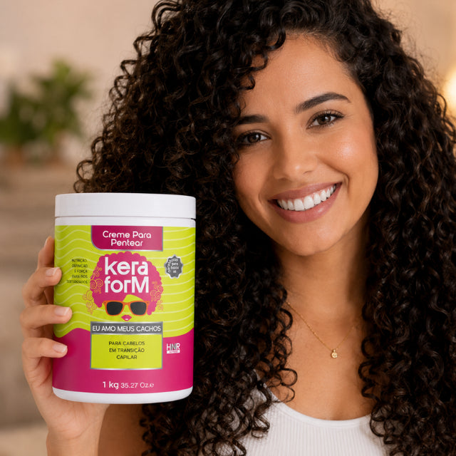Skafe Keraform I Love My Curls deep hydration treatment for curly and coily hair with natural oils Buy now at MKPBR.COM – Worldwide Shipping