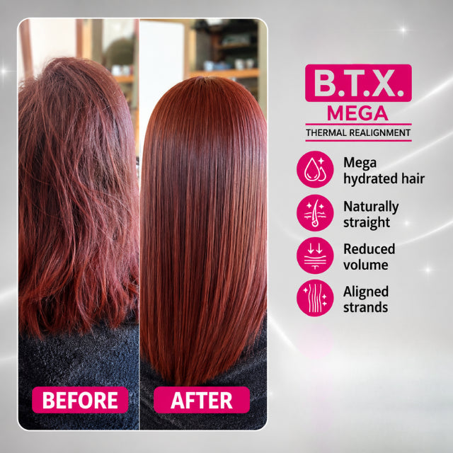 Skafe Natutrat BTX Mega professional hair botox treatment for thermal realignment and frizz control Buy now at MKPBR.COM – Worldwide Shipping