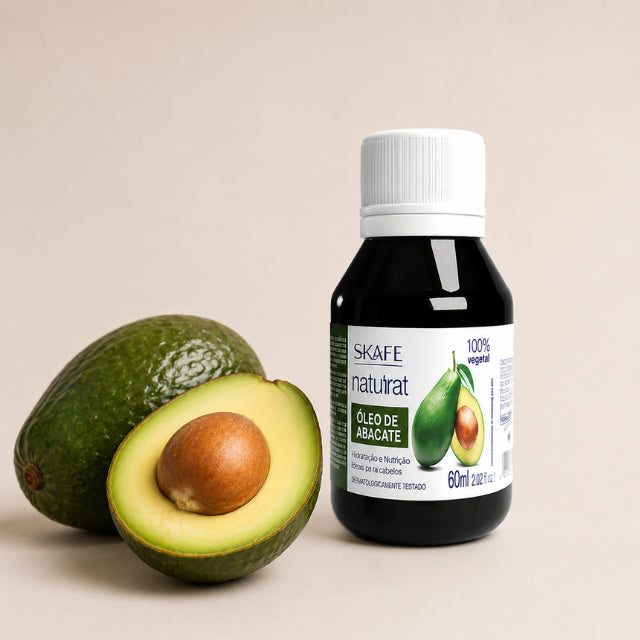 Skafe Natutrat S.O.S. Avocado Oil enriched with iron magnesium and folic acid for healthy hair growth Buy now at MKPBR.COM – Worldwide Shipping
