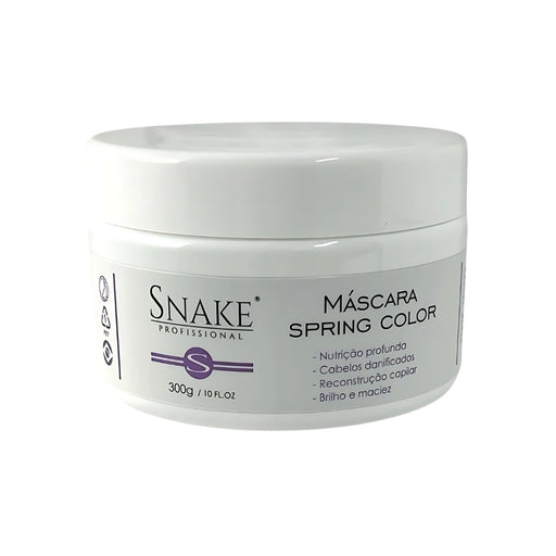 Snake Profissional Nutritive Hair Mask 300g front view of the jar – Buy now at MKPBR.COM – Worldwide Shipping