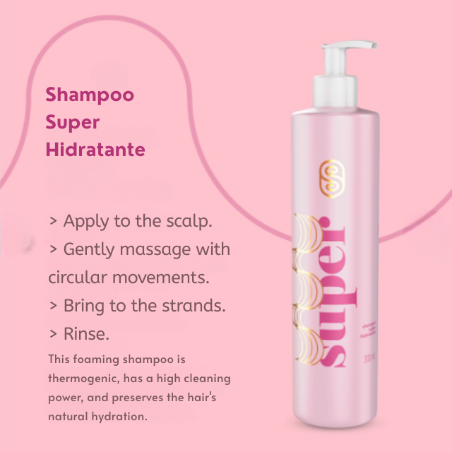 Super Cacheada Duplinha Super Tradicional Brazilian Curly Hair Shampoo and Conditioner – Buy now at MKPBR.COM – Worldwide Shipping