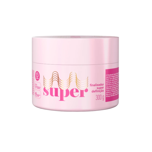 Super Cacheada Finalizador Super Definição Curly Hair Definition Cream (Choose Size: 10.58 oz or 17.64 oz) – Buy now at MKPBR.COM – Worldwide Shipping