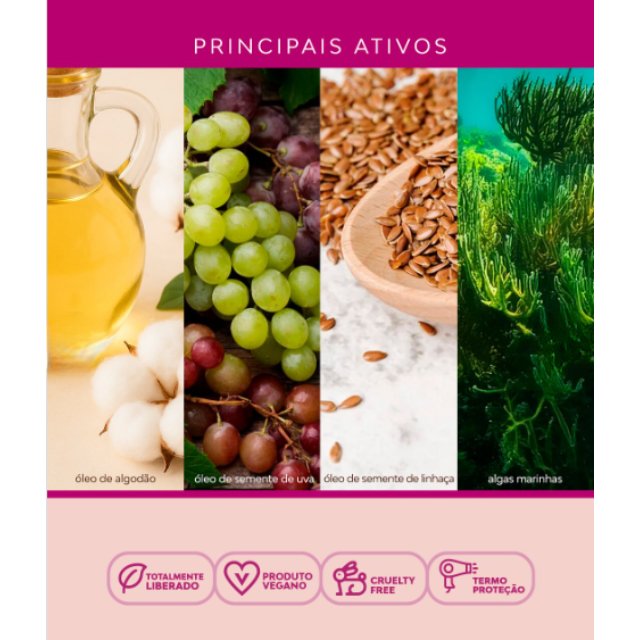 Super Cacheada Finalizador Super Nutrição Brazilian Oil Blend Leave-In Curl Cream with Satin Finish – Buy now at MKPBR.COM – Worldwide Shipping