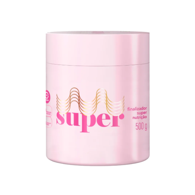 Super Cacheada Finalizador Super Nutrição Oil-Based Curl Nourishment Cream for Frizz Control (Choose Size) – Buy now at MKPBR.COM – Worldwide Shipping