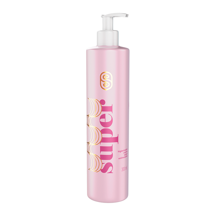 Super Cacheada Higienizador Capilar Super Estimulante foam-free invigorating curly hair cleanser – Buy now at MKPBR.COM – Worldwide Shipping