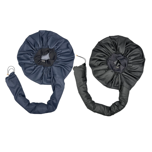 Super Cacheada Premium Satin Diffuser Cap with Flexible Brim (Black or Navy) – Buy now at MKPBR.COM – Worldwide Shipping