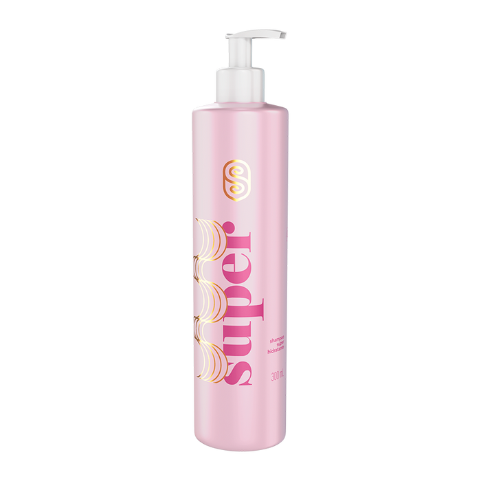 Super Cacheada Shampoo Super Hidratante moisturizing curly hair shampoo with menthol and purifying herbal complex – Buy now at MKPBR.COM – Worldwide Shipping