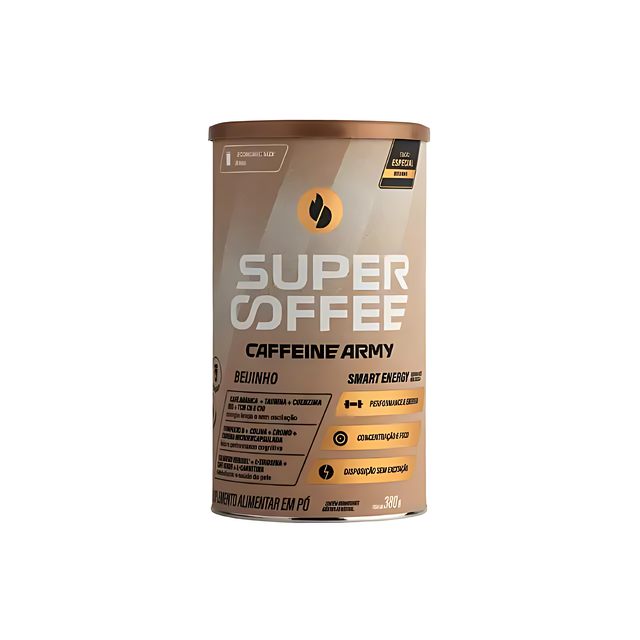 SuperCoffee Beijinho Functional Blend, Energy & Focus - 13.40 oz (380g) - Exotic coconut flavor for clean energy – Buy now at MKPBR.COM – Worldwide Shipping