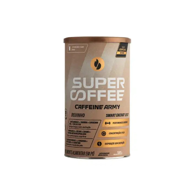 SuperCoffee Beijinho Functional Blend, Energy & Focus - 13.40 oz (380g) - Exotic coconut flavor for clean energy – Buy now at MKPBR.COM – Worldwide Shipping