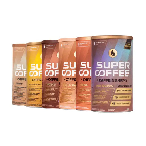 SuperCoffee Functional Blend, Energy & Focus - Economic Size 13.40 oz (380g) All Flavours - Comprehensive blend for sustained energy and focus – Buy now at MKPBR.COM – Worldwide Shipping