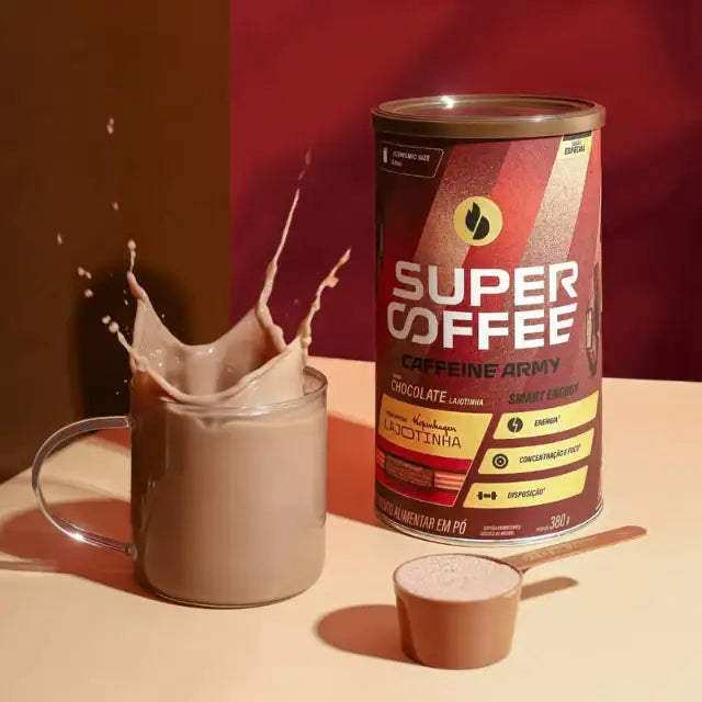 SuperCoffee Lajotinha Functional Blend, Energy & Focus - 13.40 oz (380g) - Boost metabolism with this gourmet coffee blend – Buy now at MKPBR.COM – Worldwide Shipping