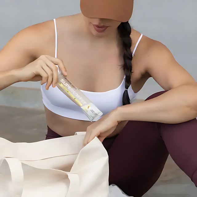 SuperCoffee To Go pre-workout and mental clarity sachets, fueling your body and mind for optimal performance – Buy now at MKPBR.COM – Worldwide Shipping