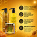 Tyrrel Professional Honung Honey Hydrolipidic Reconstruction Kit 3-Step Collagen and Lipid System angled product shot –– Buy now at MKPBR.COM – Worldwide Shipping