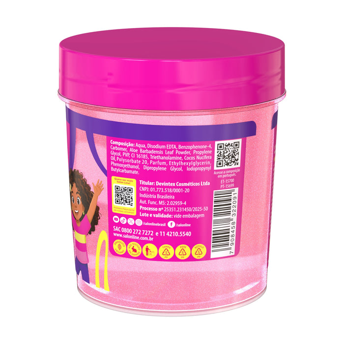 Salon Line S.O.S Cachos Kids Hydration Curl Activator Jelly – detail – Buy now at MKPBR.COM – Worldwide Shipping