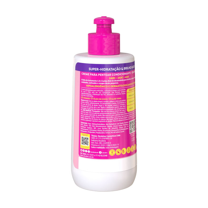 Salon Line S.O.S Cachos Kids Hydration Leave-In Combing Cream – detail – Buy now at MKPBR.COM – Worldwide Shipping