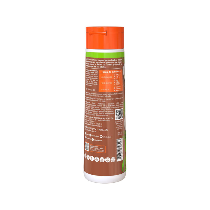 Salon Line S.O.S Cachos Coconut Deep Treatment Shampoo – detail – Buy now at MKPBR.COM – Worldwide Shipping