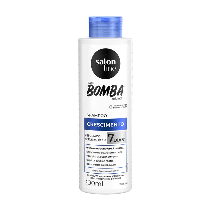 Salon Line S.O.S Bomba Original Shampoo – front view – Buy now at MKPBR.COM – Worldwide Shipping