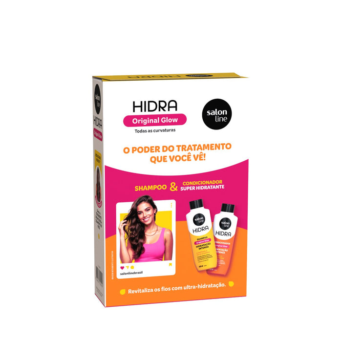 Salon Line Hidra D-Panthenol & Vitamin Mix Shampoo & Conditioner Kit – detail – Buy now at MKPBR.COM – Worldwide Shipping