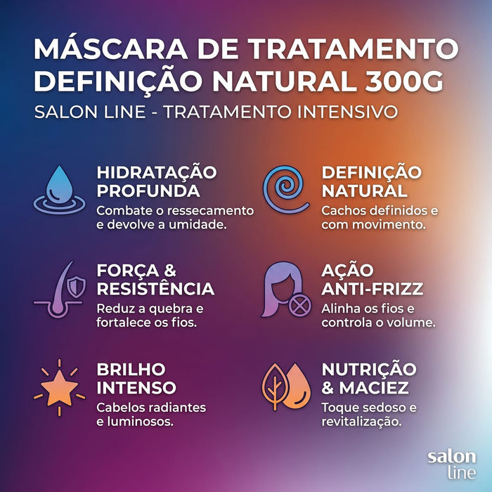 Salon Line Definição Natural Hair Mask – detail – Buy now at MKPBR.COM – Worldwide Shipping