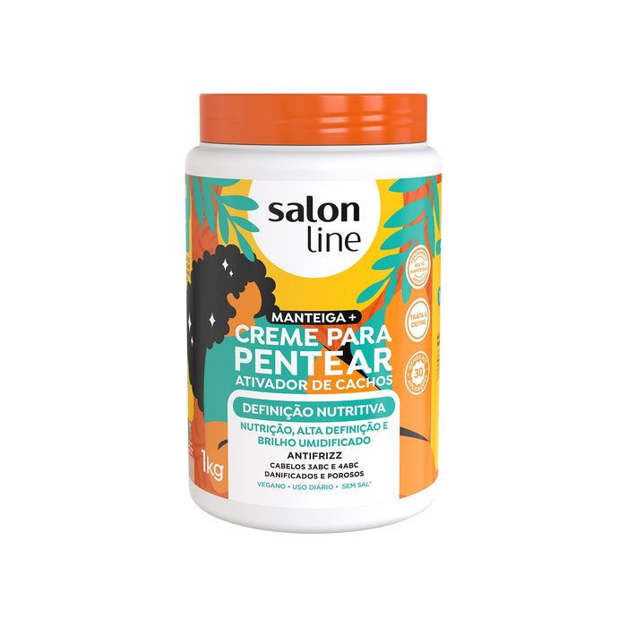 Salon Line Nourishing Definition Leave-In Styling Cream – front view – Buy now at MKPBR.COM – Worldwide Shipping