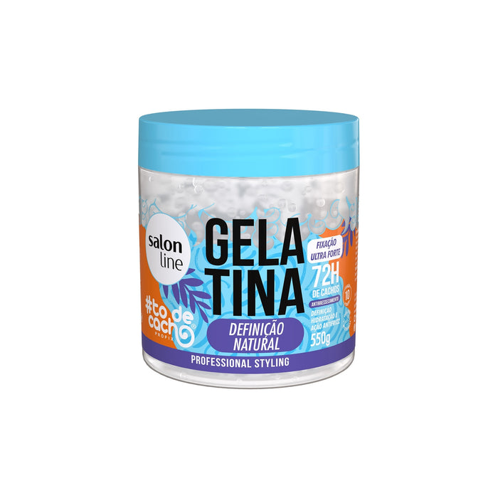 Salon Line #todecacho Definição Natural Curl Gel – front view – Buy now at MKPBR.COM – Worldwide Shipping