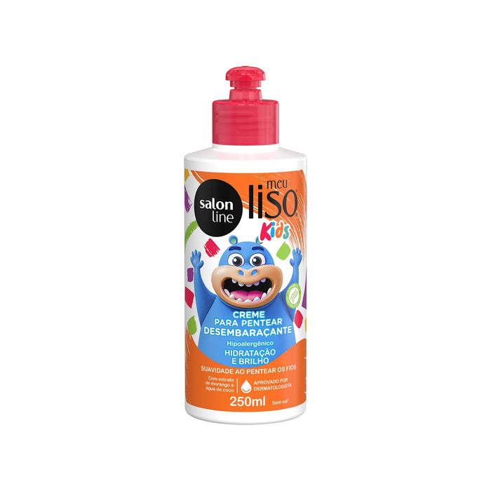 Salon Line Meu Lisinho Kids Combing Cream – front view – Buy now at MKPBR.COM – Worldwide Shipping