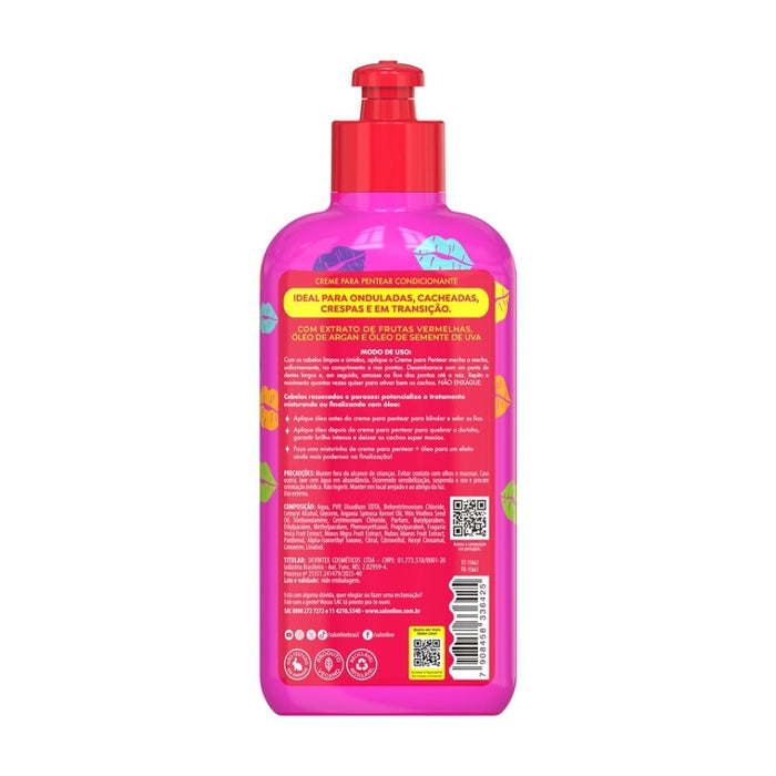 Salon Line Cachos Ostentação Combing Cream detail view – Buy now at MKPBR.COM – Worldwide Shipping