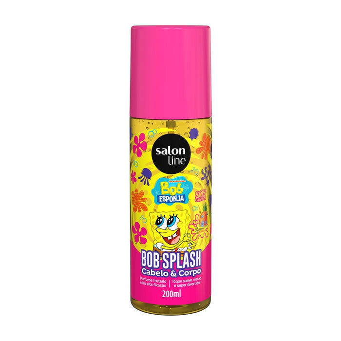 Salon Line S.O.S Cachos SpongeBob Hair & Body Splash – front view – Buy now at MKPBR.COM – Worldwide Shipping