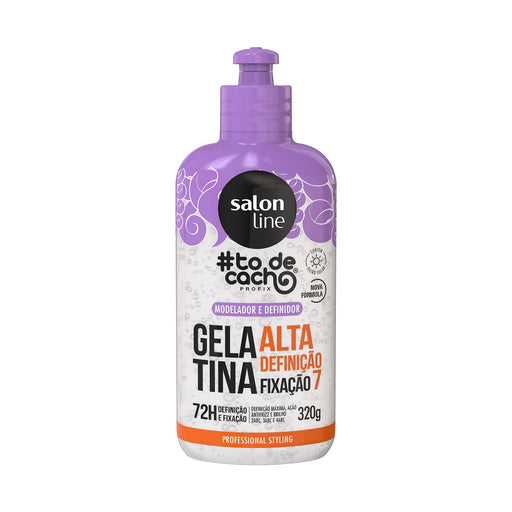 Salon Line #todecacho Profix High Definition Curl Gel – front view – Buy now at MKPBR.COM – Worldwide Shipping