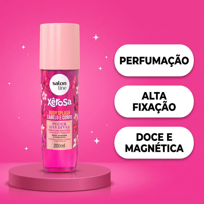 Salon Line Xêrosa Poder das Divas Body Splash – detail – Buy now at MKPBR.COM – Worldwide Shipping