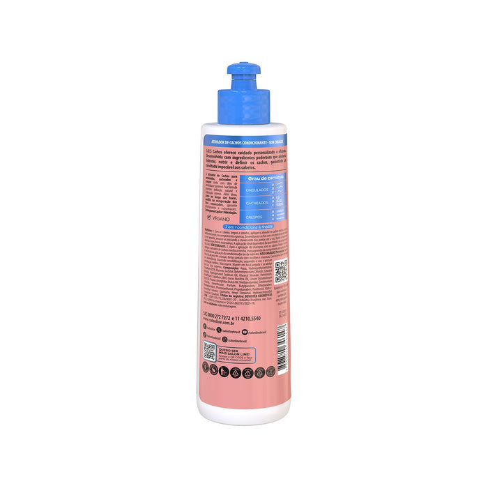 Salon Line S.O.S Cachos Almond Oil Curl Activator – detail – Buy now at MKPBR.COM – Worldwide Shipping