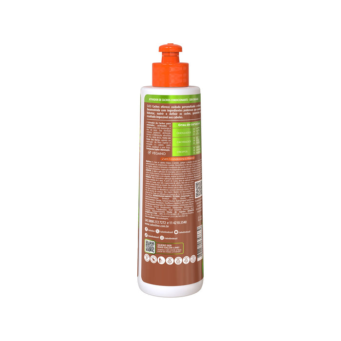 Salon Line S.O.S Cachos Coconut Oil Curl Activator – detail – Buy now at MKPBR.COM – Worldwide Shipping