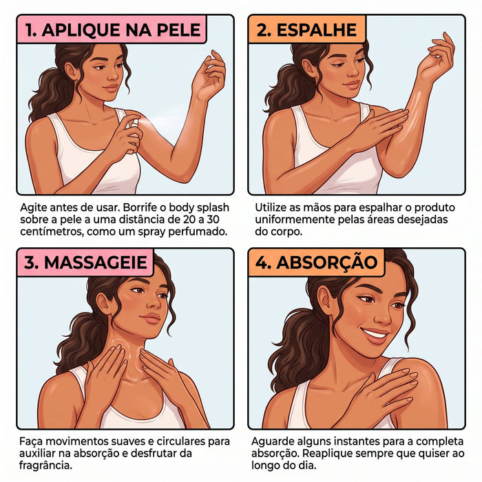 Salon Line Xêrosa Poder das Divas Body Splash – detail – Buy now at MKPBR.COM – Worldwide Shipping