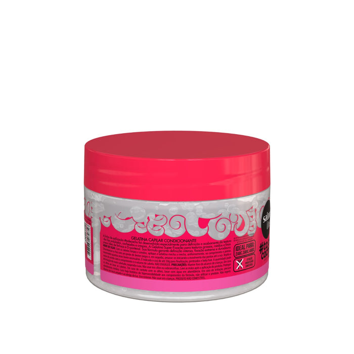 Salon Line #todecacho Profix Super Hold Curl Gel – back label – Buy now at MKPBR.COM – Worldwide Shipping