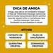 Salon Line Cachos dos Sonhos Multy Extraordinário Strawberry & Macadamia Treatment Oil – back label – Buy now at MKPBR.COM – Worldwide Shipping
