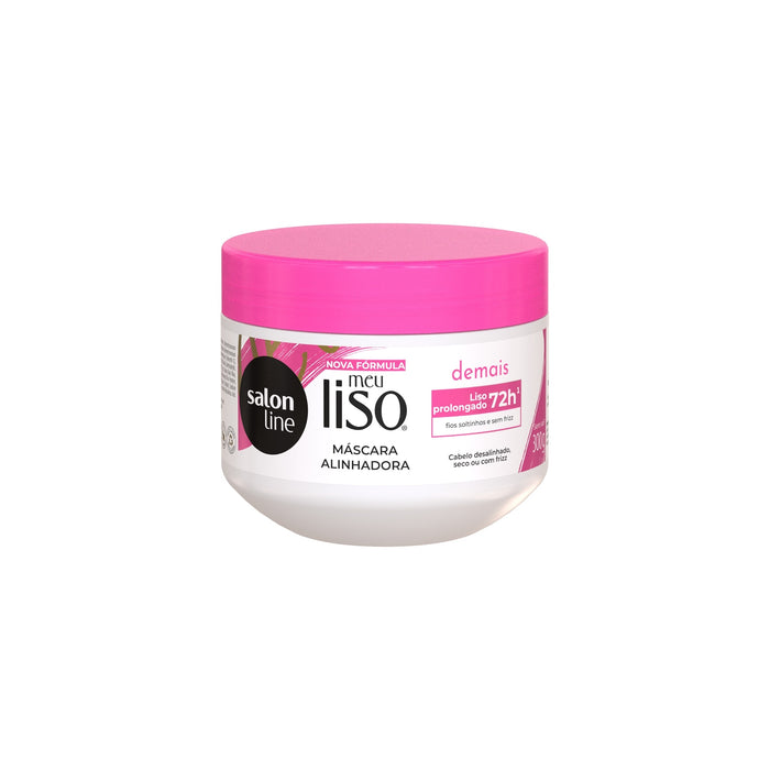 Salon Line Meu Liso Demais Hydrating Hair Mask – front view – Buy now at MKPBR.COM – Worldwide Shipping