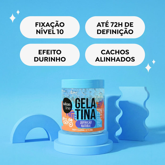 Salon Line #todecacho Definição Natural Curl Gel – detail – Buy now at MKPBR.COM – Worldwide Shipping