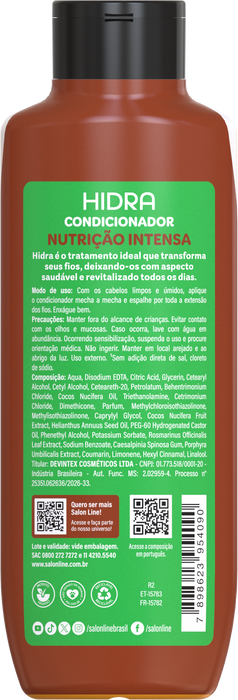 Salon Line Hidra Coconut Oil Shampoo & Conditioner Kit – detail – Buy now at MKPBR.COM – Worldwide Shipping