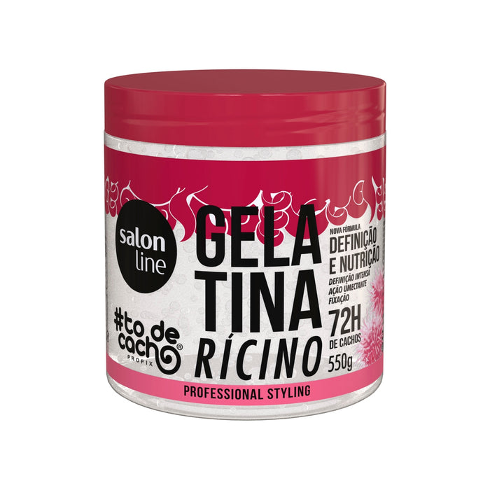 Salon Line #todecacho Castor Oil Curl Gel – front view – Buy now at MKPBR.COM – Worldwide Shipping