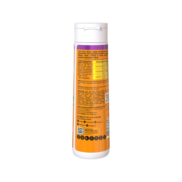 Salon Line S.O.S Cachos Mango Oil Conditioner – detail – Buy now at MKPBR.COM – Worldwide Shipping