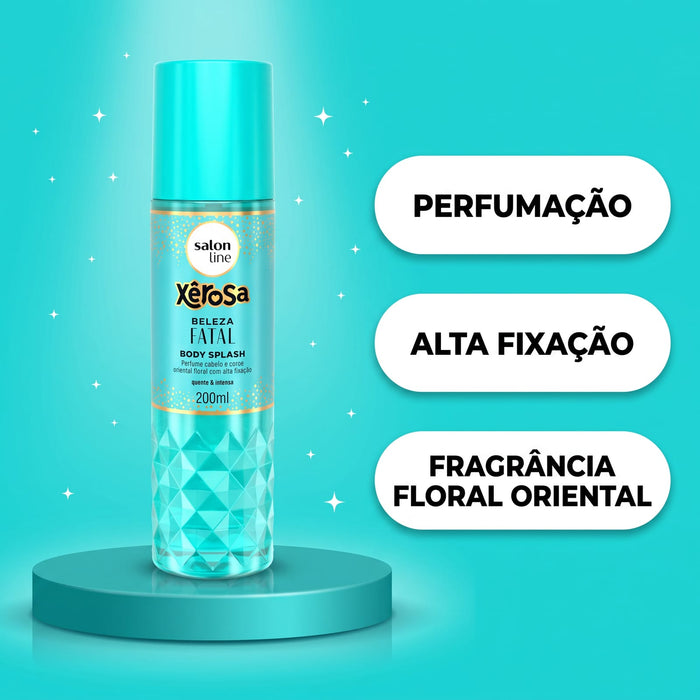 Salon Line Xêrosa Beleza Fatal Body Splash – detail – Buy now at MKPBR.COM – Worldwide Shipping