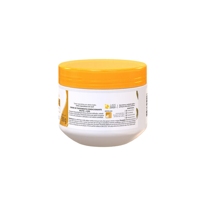 Salon Line Meu Liso Muito + Liso Hydrating Hair Mask – detail – Buy now at MKPBR.COM – Worldwide Shipping