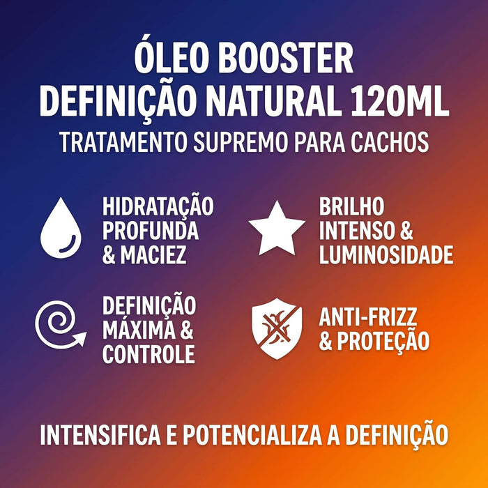Salon Line Definição Natural Booster Hair Oil – detail – Buy now at MKPBR.COM – Worldwide Shipping