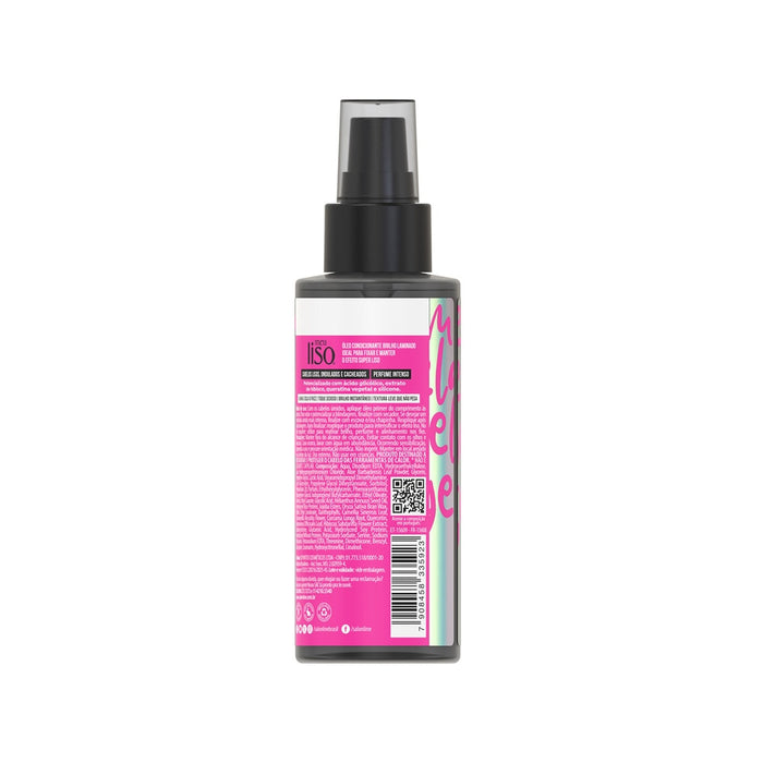 Salon Line Meu Liso Ostentação Top Coat Primer Hair Oil – detail – Buy now at MKPBR.COM – Worldwide Shipping