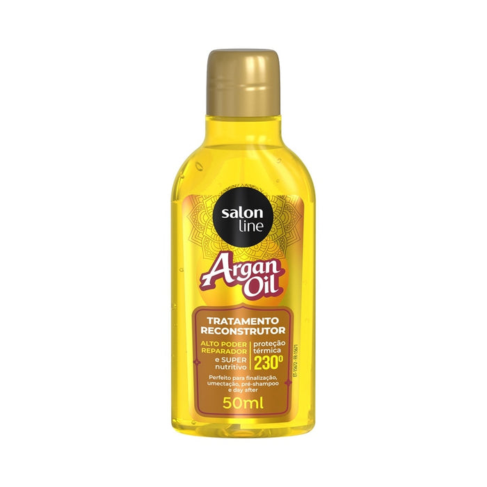 Salon Line Multy Argan Oil Hair Treatment Oil – front view – Buy now at MKPBR.COM – Worldwide Shipping