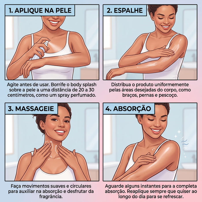 Salon Line Xêrosa Beleza Fatal Body Splash – detail – Buy now at MKPBR.COM – Worldwide Shipping