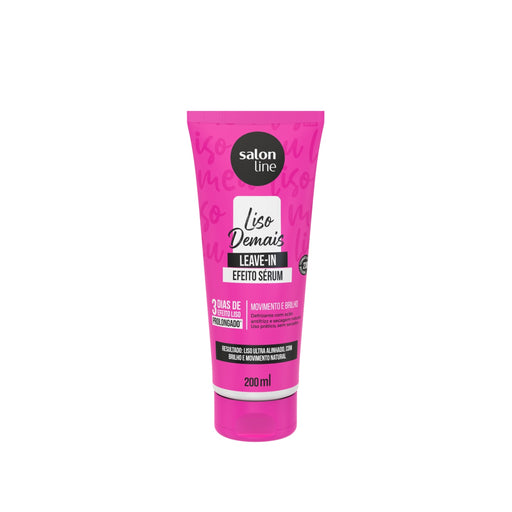 Salon Line Meu Liso Demais Anti-Frizz Heat Protectant – front view – Buy now at MKPBR.COM – Worldwide Shipping