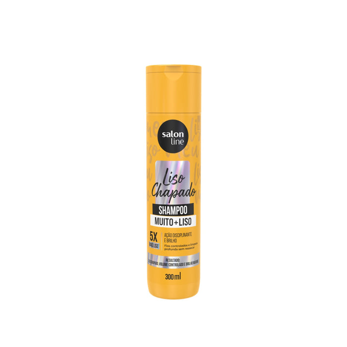 Salon Line Meu Liso Muito + Liso Shampoo – front view – Buy now at MKPBR.COM – Worldwide Shipping